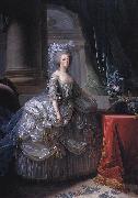 Marie Antoinette of Austria, Queen of France elisabeth vigee-lebrun